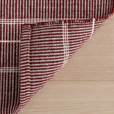 dash albert samson da2434 red dhurrie kelim soumak pet rug