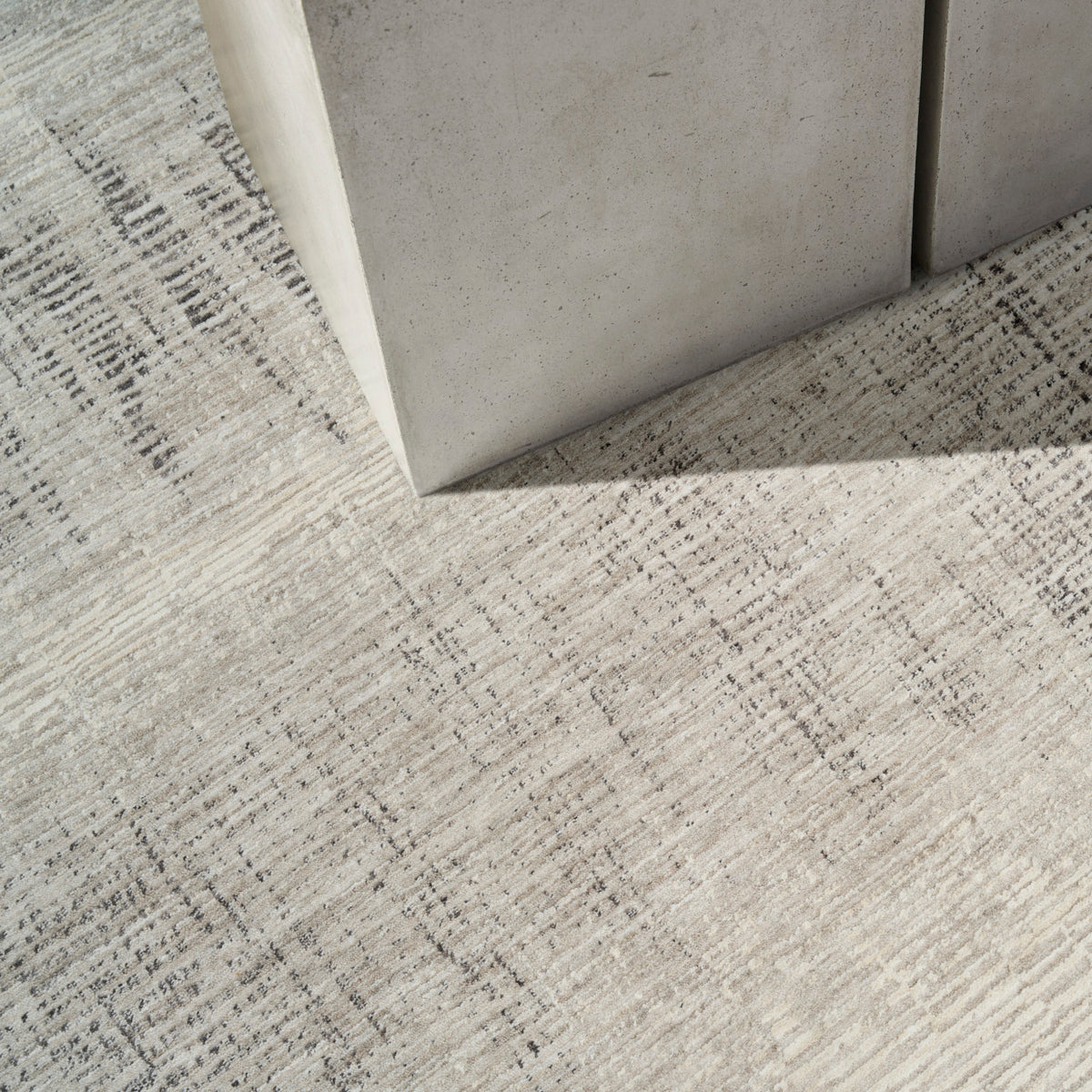 nourison ck079 notes not06 ivory charcoal rug