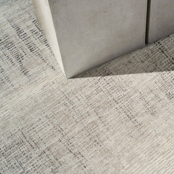 nourison ck079 notes not06 ivory charcoal rug