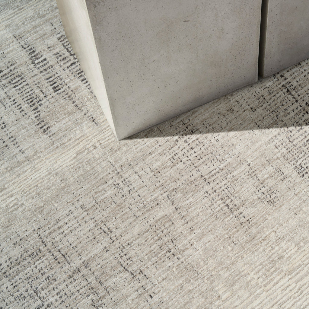 nourison ck079 notes not06 ivory charcoal rug