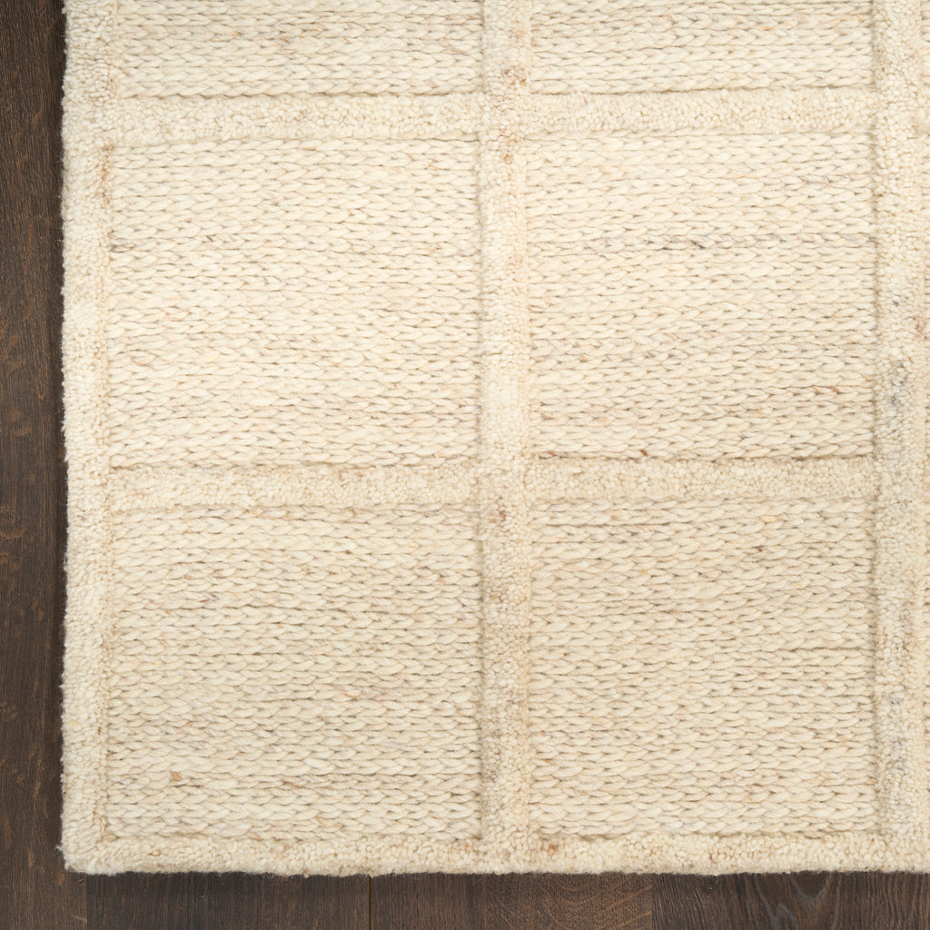 nourison pure framework fra01 sand rug