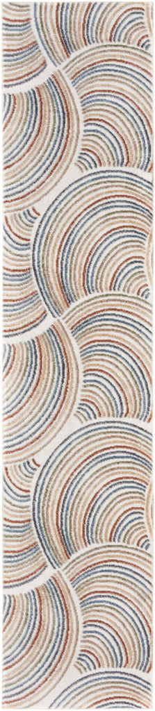 nourison astra machine washable asw08 ivory multicolor rug
