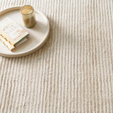 dash albert cut stripe rda243 ivory rug