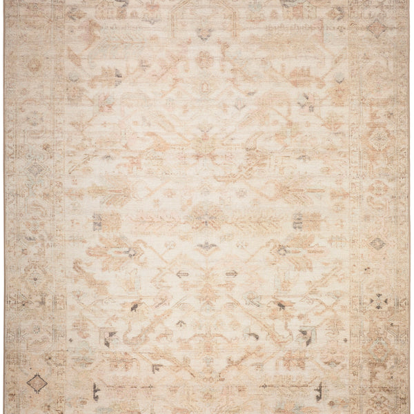 nourison vintage washables vws17 beige rug