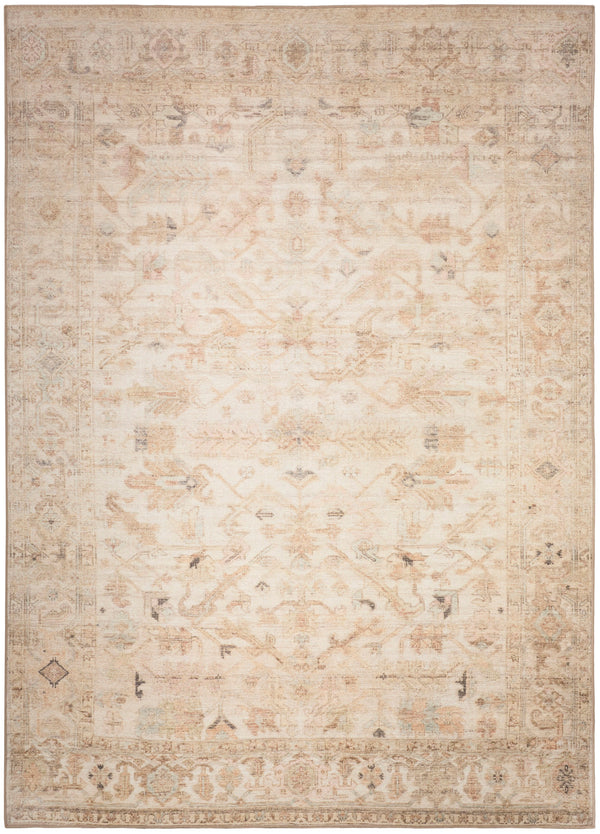 nourison vintage washables vws17 beige rug