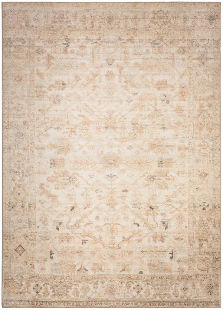 nourison vintage washables vws17 beige rug