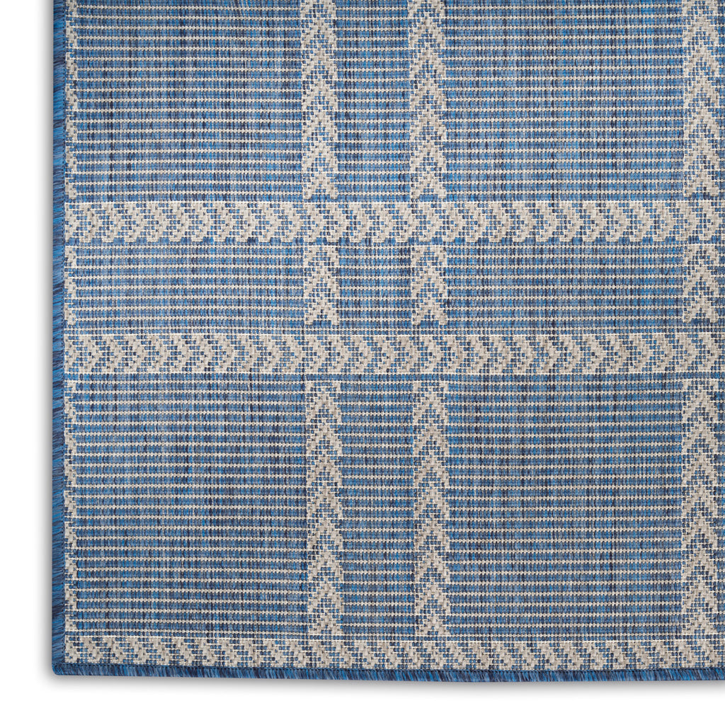 nourison horizon indoor outdoor hoz04 navy rug