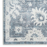 nourison astra machine washable asw19 denim rug