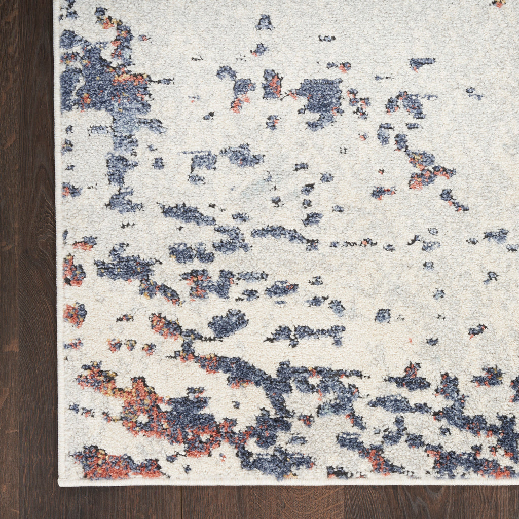 nourison motion mtt04 ivory blue rug