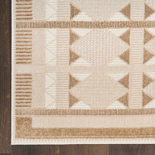 nourison nordic nrc06 taupe rug