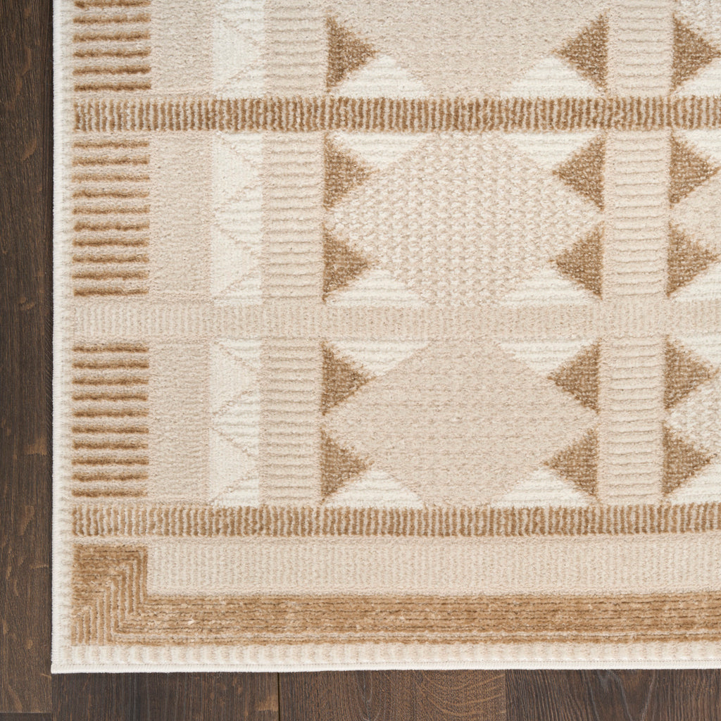 nourison nordic nrc06 taupe rug