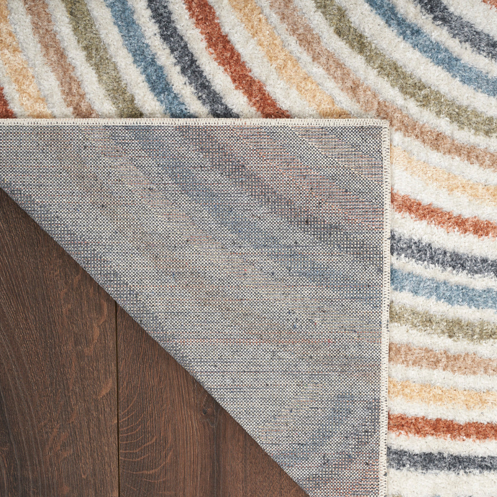 nourison astra machine washable asw08 ivory multicolor rug