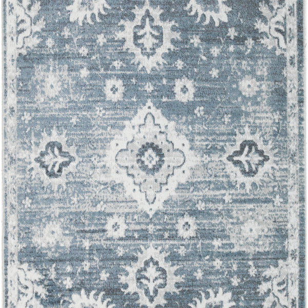 nourison astra machine washable asw19 denim rug