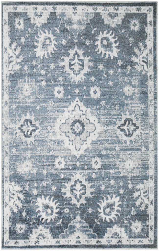 nourison astra machine washable asw19 denim rug
