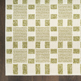 nourison nordic nrc13 green rug