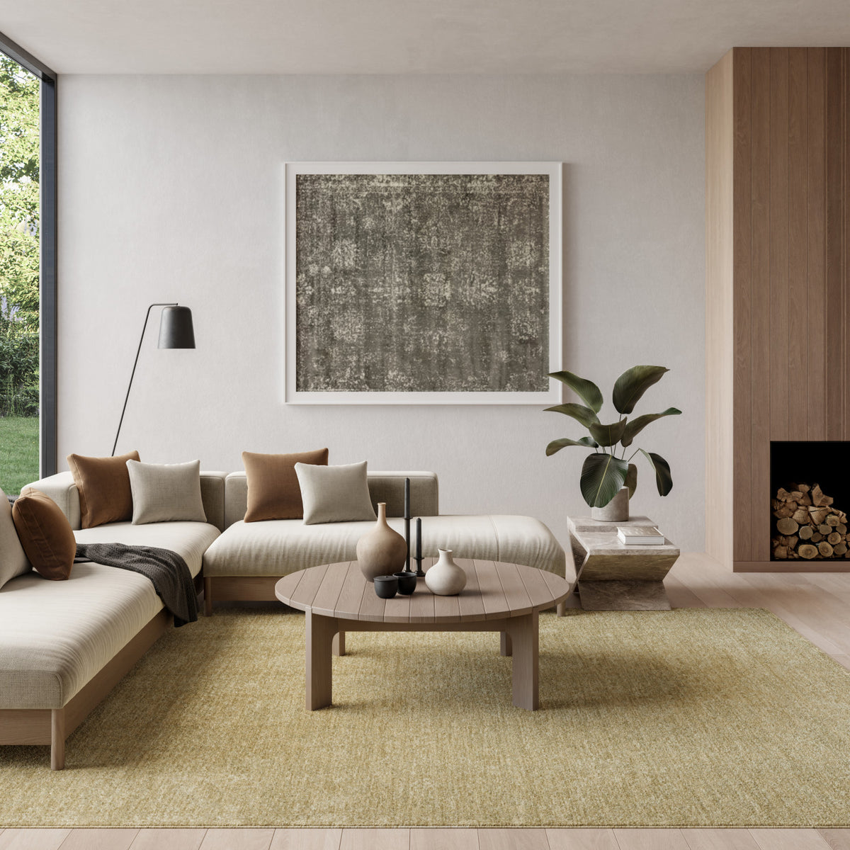 nourison moonlit mli03 green rug