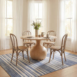 annie selke mw ilae da2523 blue machine washable polyester rug