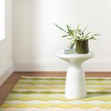 dash albert safety net da1776 green woven flatwoven wool rug