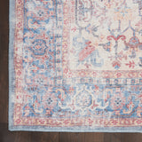 nourison new concept washables sr104 blue multicolor rug