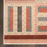 nourison nordic nrc11 multicolor rug