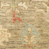 nourison heritage vine htv04 charcoal rug