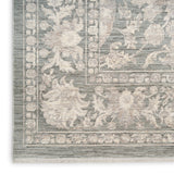 nourison shadows shw08 sage ivory rug