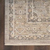 nourison retreat ret02 grey rug