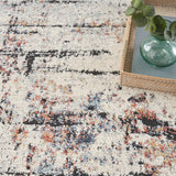 nourison motion mtt05 ivory multicolor rug