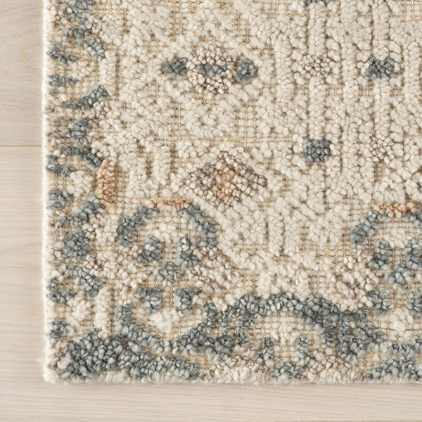 dash albert emory da2353 ivory hand knotted wool rug