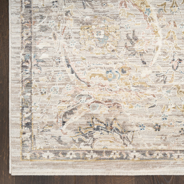 nourison antique fusion anf03 light grey rug