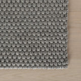 dash albert bridges da2508 grey woven flatwoven cotton rug