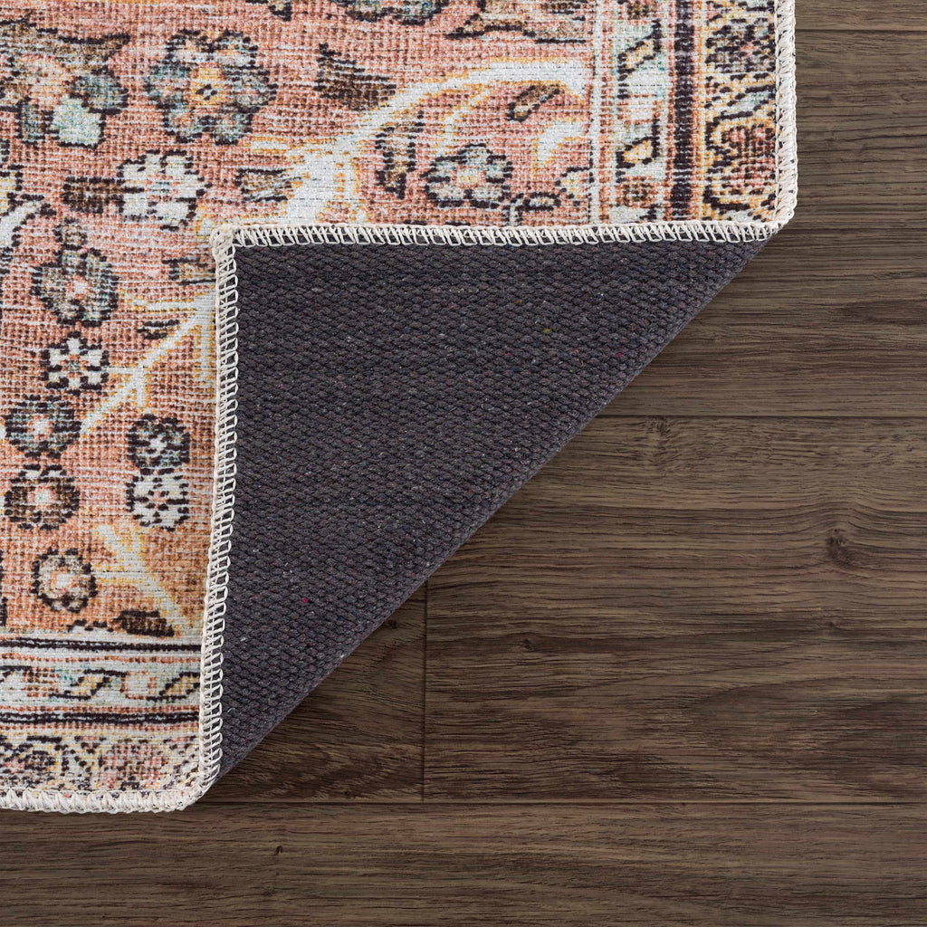 Hauteloom Urpi HGEBURPI8A2 Peach Machine Made Rug