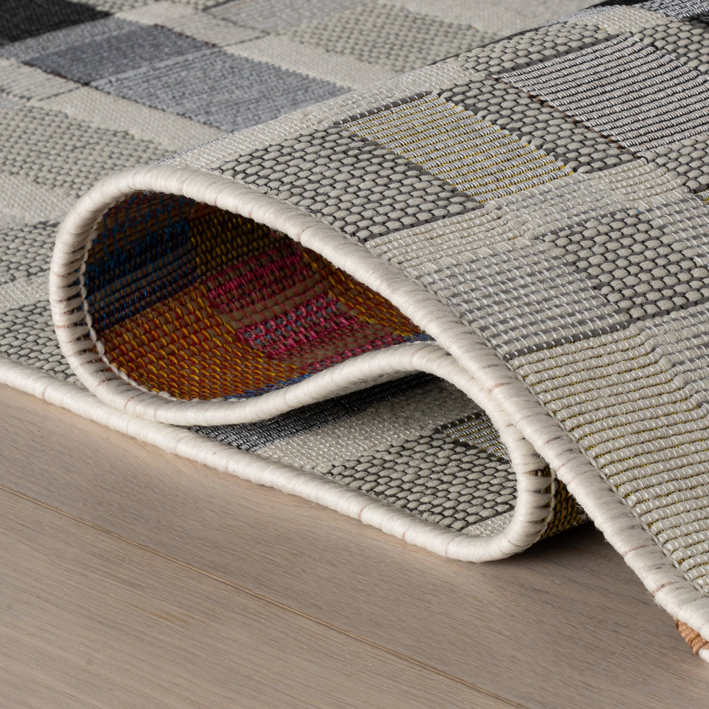 dash albert capri da2436 blue woven flatwoven polypropylene rug
