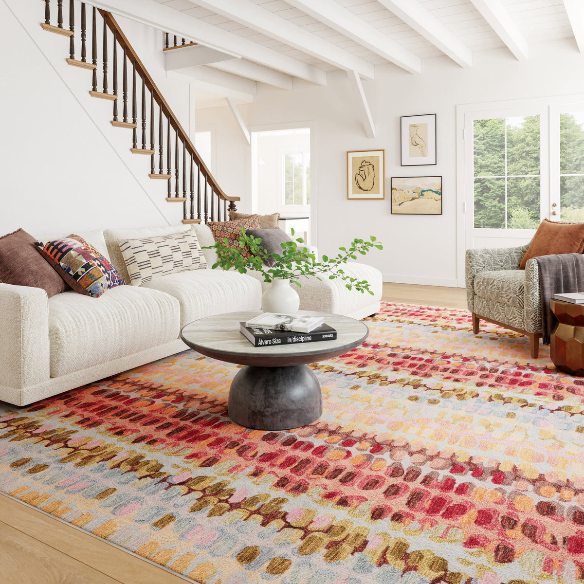 dash albert paint chip da2400 pastel machine washable polyester rug