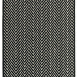 nourison horizon indoor outdoor hoz02 black rug