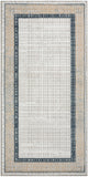 nourison dekor dek06 grey navy rug