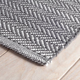 dash albert herringbone da289 shale rug