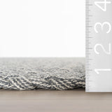 dash albert bridges da2508 grey woven flatwoven cotton rug