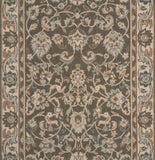nourison grand parterre pt01 dark roast rug
