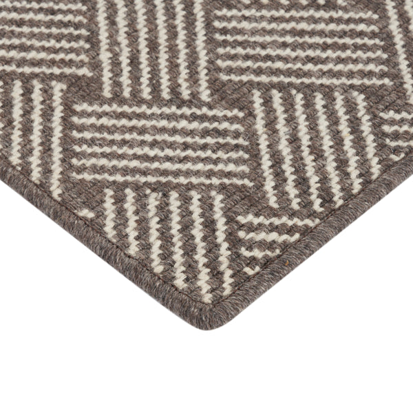 rugs done right custom savoy savwv char brown rug