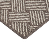 rugs done right custom savoy savwv char brown rug