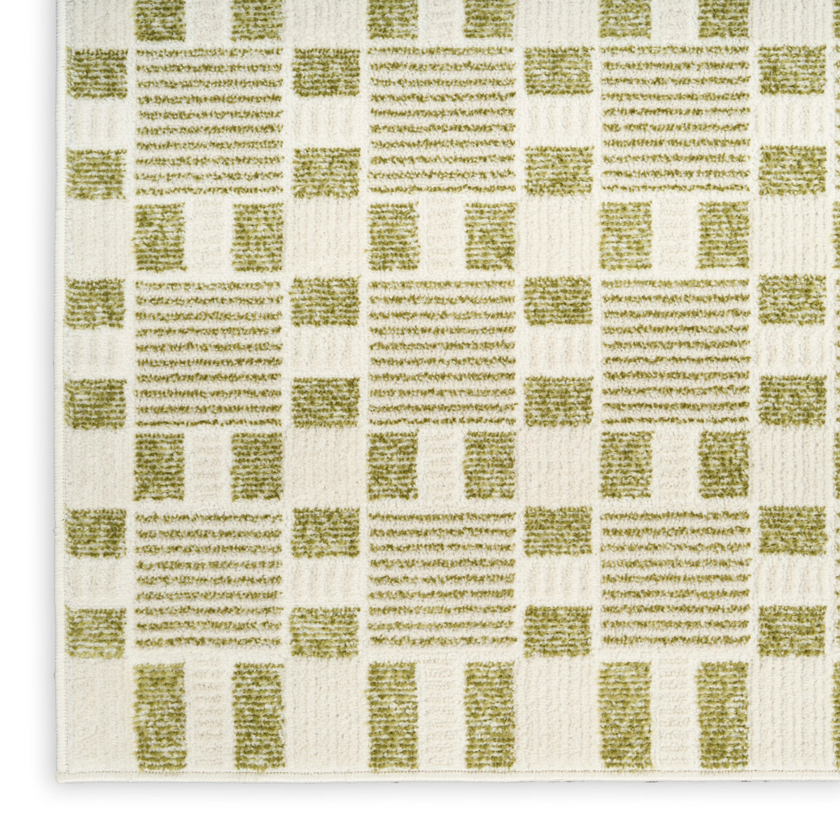 nourison nordic nrc13 green rug