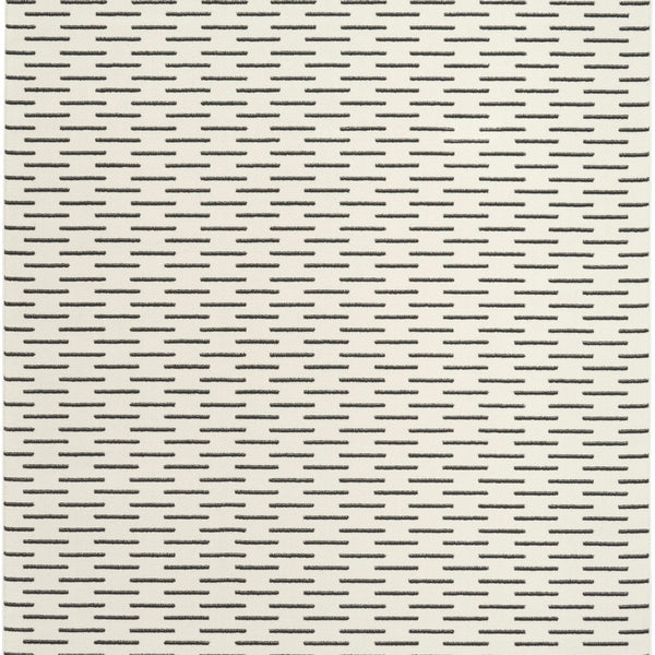 nourison nordic nrc12 ivory black rug