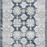 nourison dekor dek02 grey navy rug