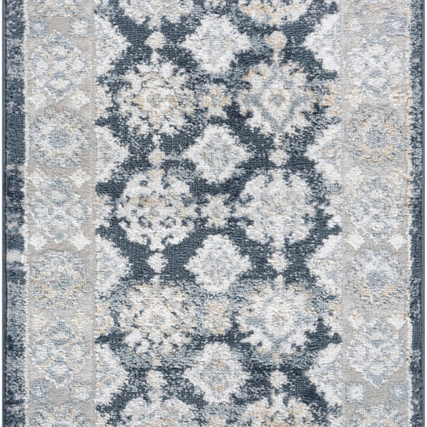 nourison dekor dek02 grey navy rug