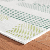 dash albert tread lightly da2201 green rug