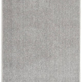 nourison nourison essentials nre01 silver grey rug