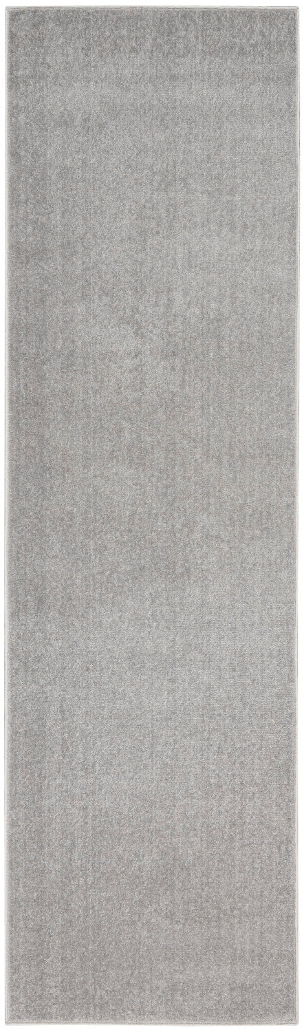 nourison nourison essentials nre01 silver grey rug