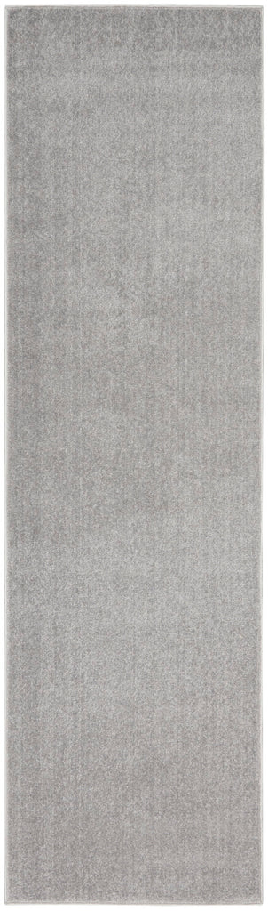 nourison nourison essentials nre01 silver grey rug