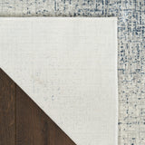 nourison grand street grn03 ivory blue rug